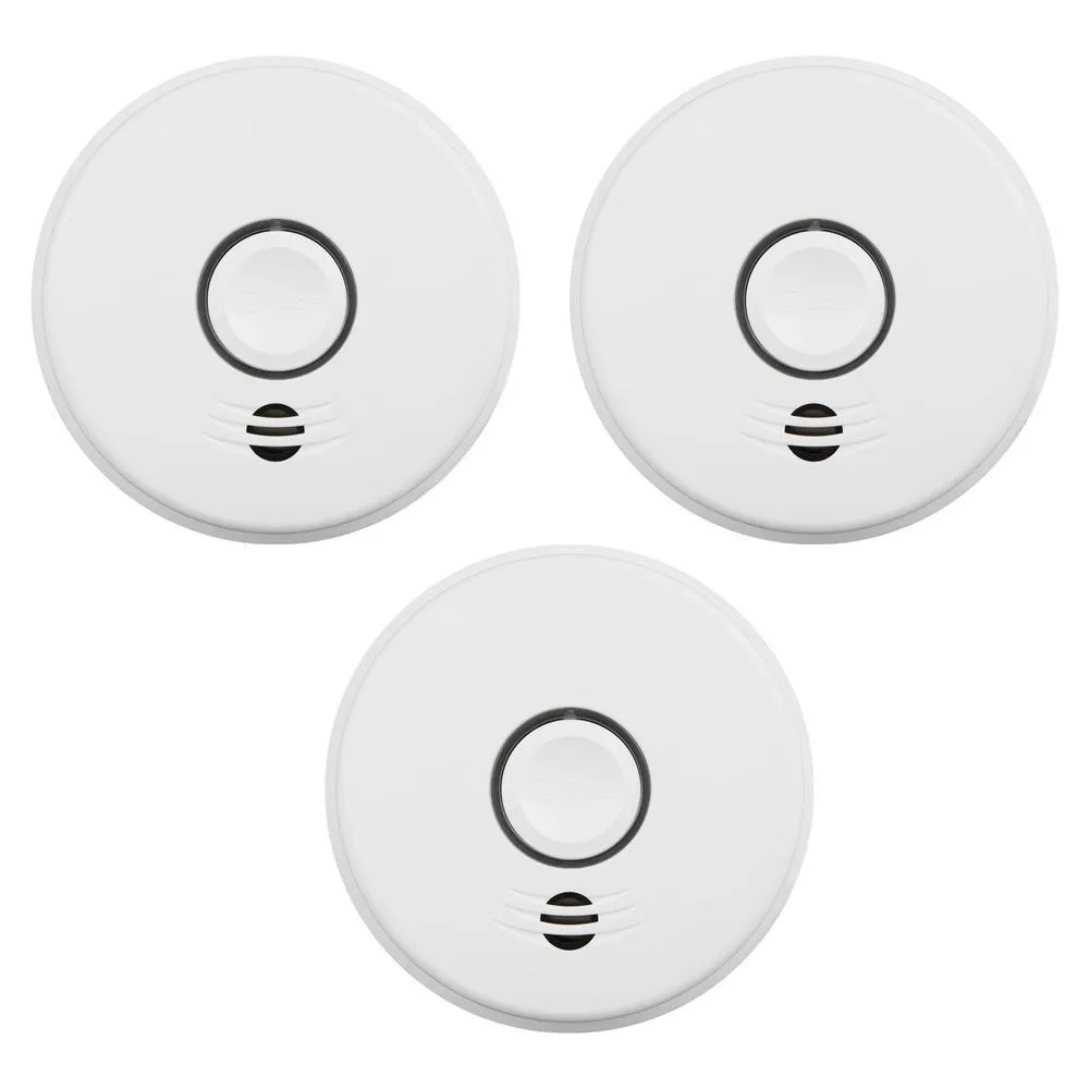 10-Year Sealed Battery Smoke Detector with Intelligent Wire-Free Voice Interconnect  (2-pack)