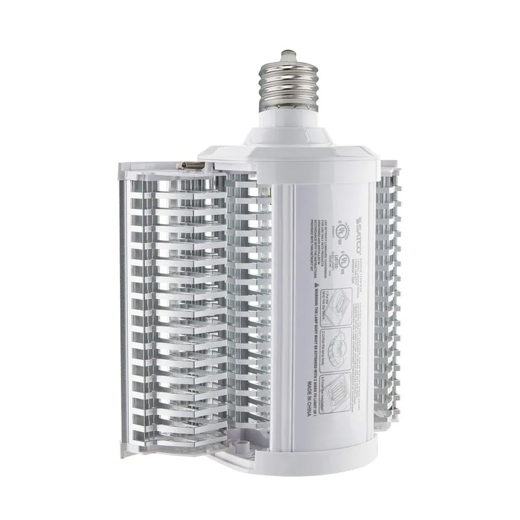 110W LED Hi-lumen shoe box style lamp for commercial fixture applications - 5000K - Mogul Extended - Type B Ballast Bypass -100-227V
