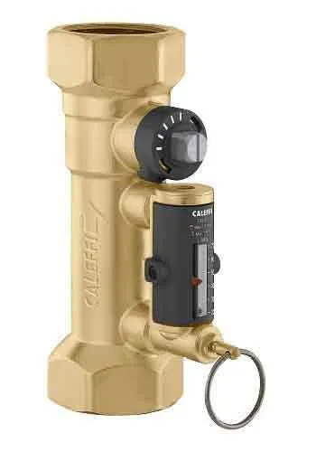 132552A | Manual Balancing Valve With Flowmeter 3/4" NPT 2 to 7 GPM | CALEFFI