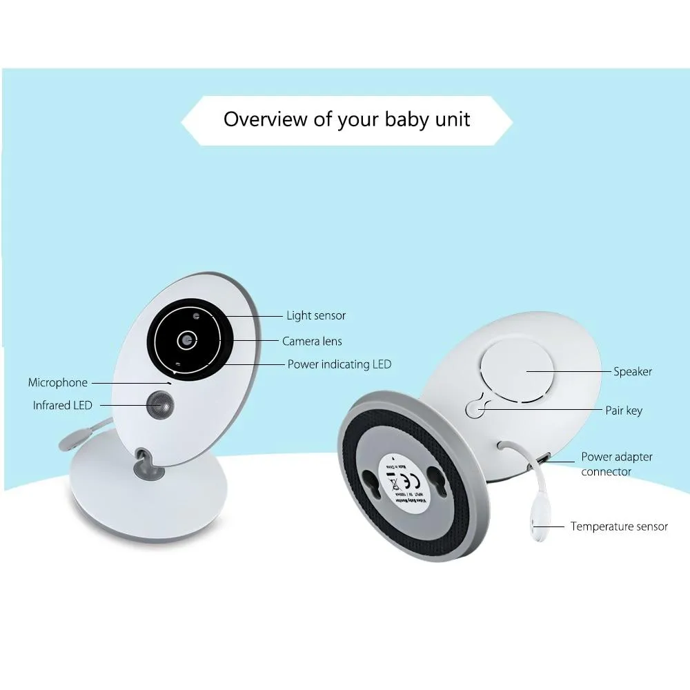 2.4" Wireless Baby Monitor