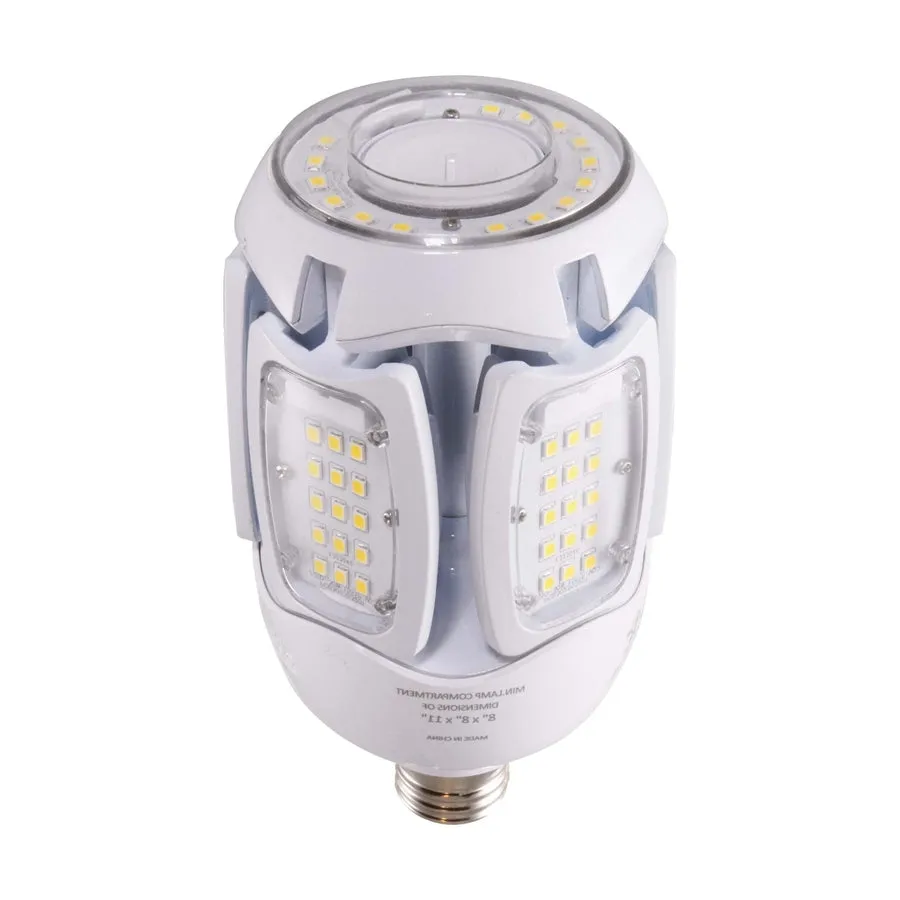 30 Watt LED HID Replacement - 2700K - Medium base - Adjustable Beam Angle - Type B Ballast Bypass -100-227V
