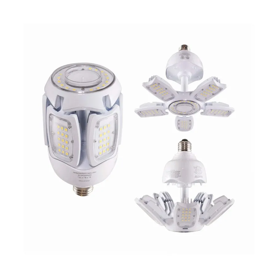 30 Watt LED HID Replacement - 2700K - Medium base - Adjustable Beam Angle - Type B Ballast Bypass -100-227V