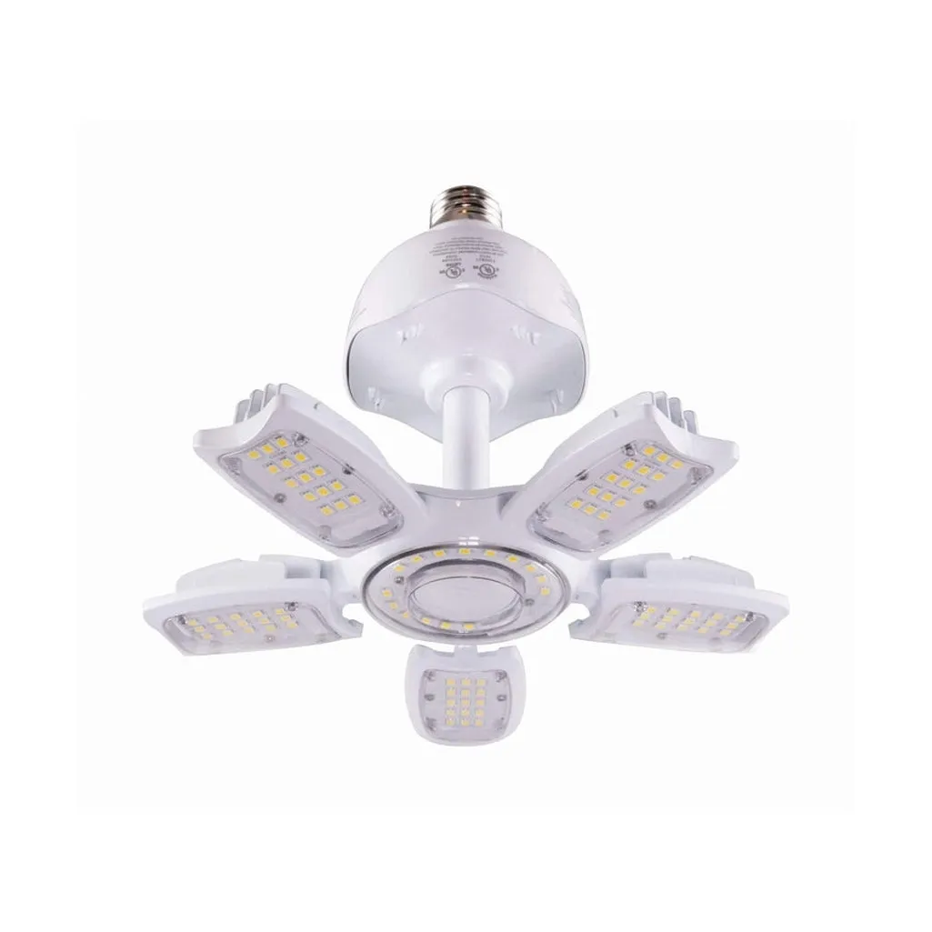 30 Watt LED HID Replacement - 5000K - Medium base - Adjustable Beam Angle - Type B Ballast Bypass -100-227V