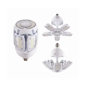 30 Watt LED HID Replacement - 5000K - Medium base - Adjustable Beam Angle - Type B Ballast Bypass -100-227V