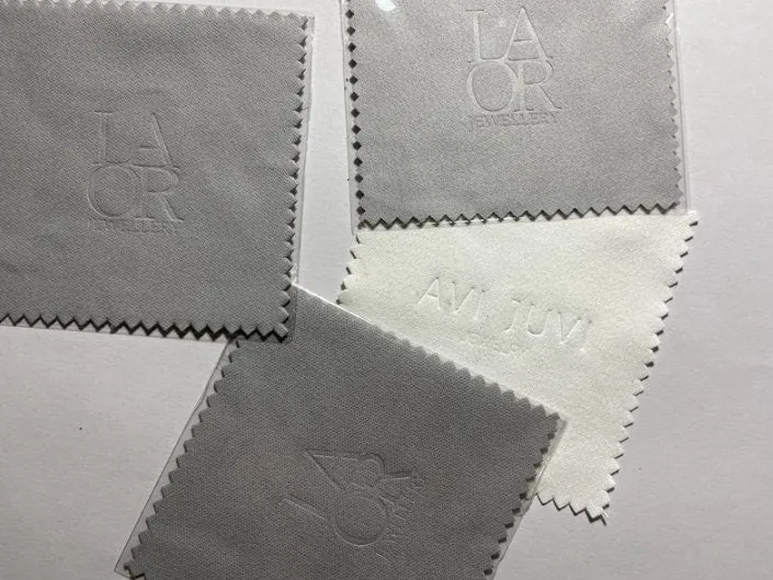 300 Pcs Personalized Lens Cleaning Cloth For Glasses Camera Phone Screen Monitor Tablet Jewelry - Logo Tarnish Remover Microfiber Cloth