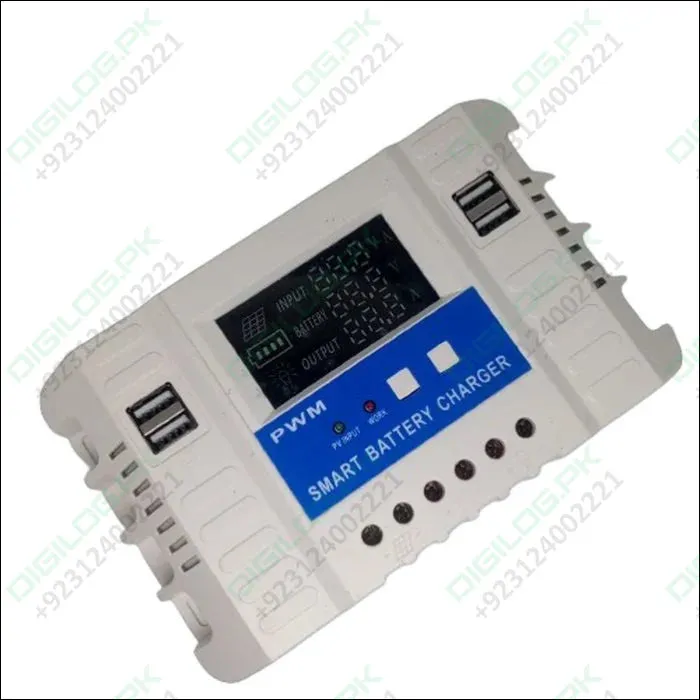 30a 12v/24v Lcd Solar Panel Regulator Generator Charge Charging Controller Cm3024z