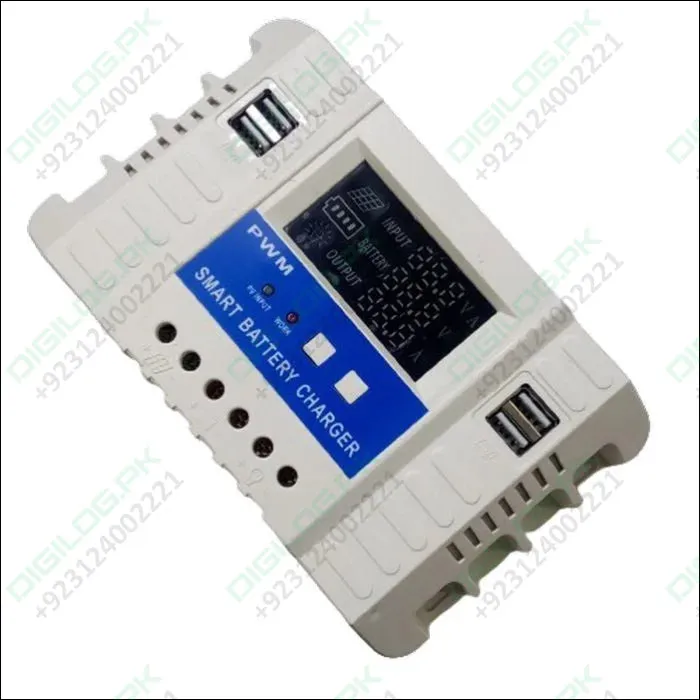 30a 12v/24v Lcd Solar Panel Regulator Generator Charge Charging Controller Cm3024z