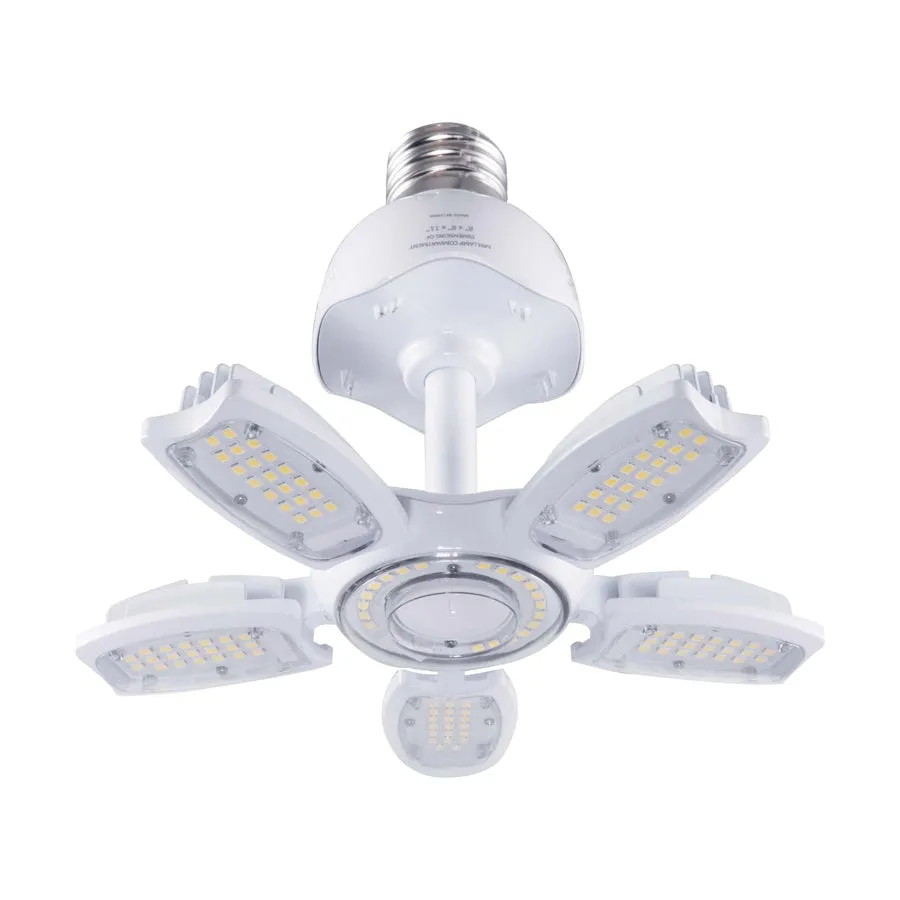 40 Watt LED HID Replacement - 5000K - Mogul extended base - Adjustable Beam Angle - Type B Ballast Bypass -100-227V