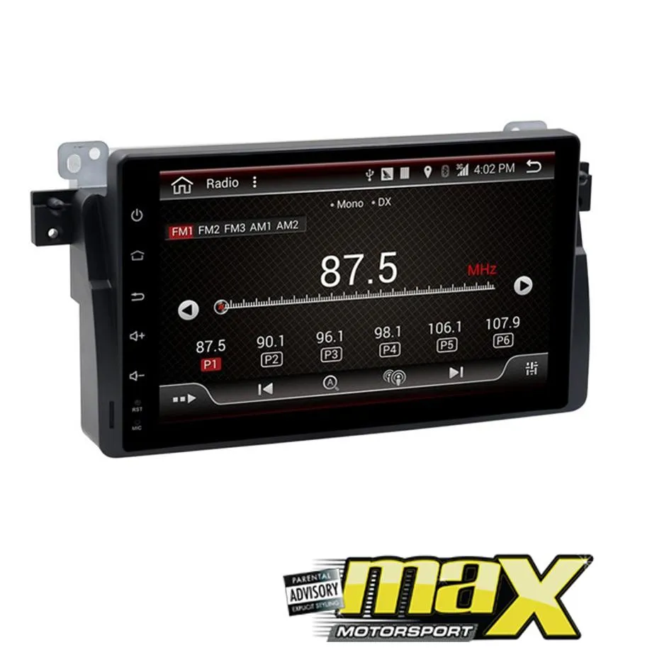 9 Inch BM E46 Android Entertainment & GPS System