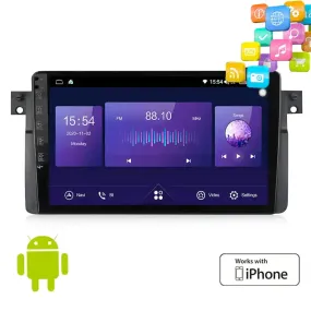 9 Inch - BM E46 Android Entertainment & GPS System