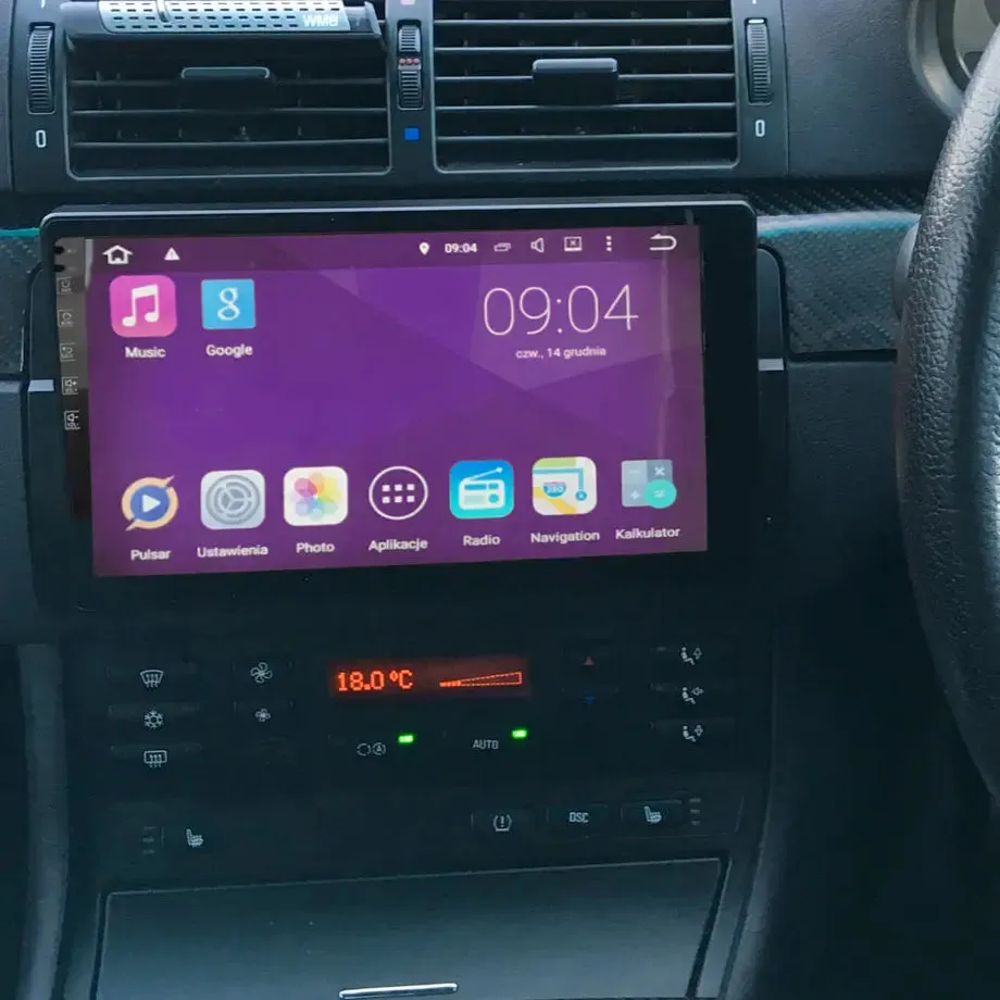 9 Inch - BM E46 Android Entertainment & GPS System