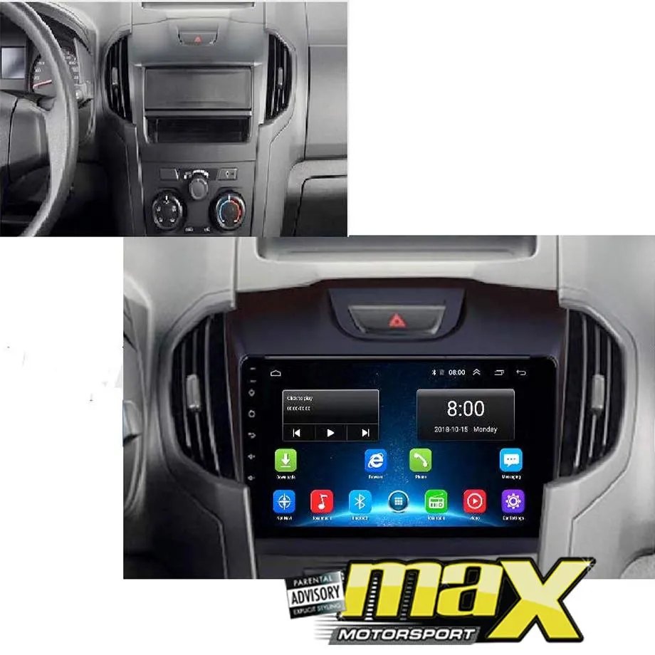 9 Inch Isuzu KB (13-On) Android Entertainment & GPS System