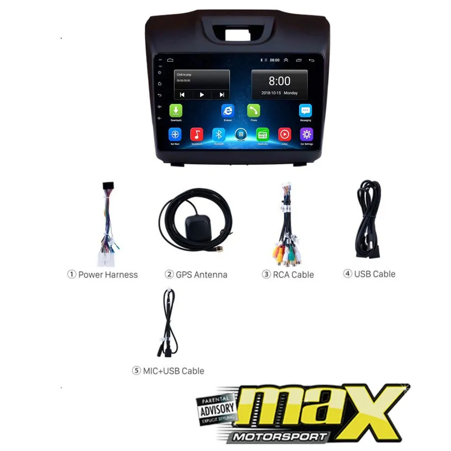 9 Inch Isuzu KB (13-On) Android Entertainment & GPS System