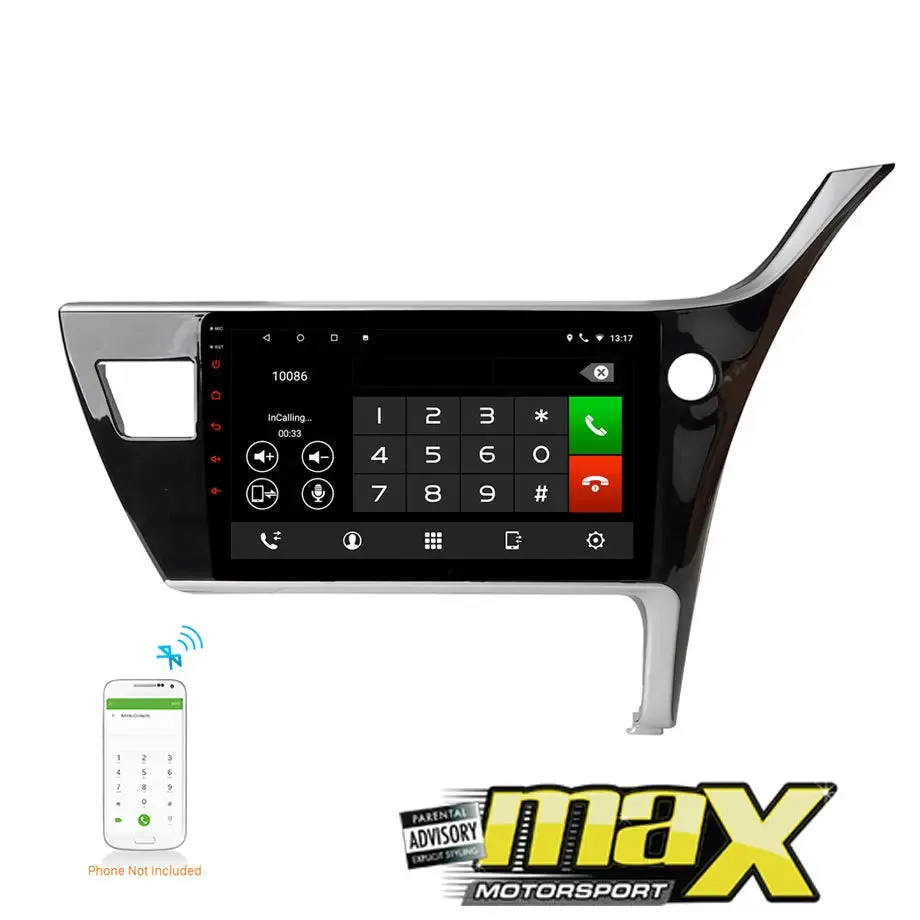 9 Inch Toyota Corolla (17-19) Android Entertainment & GPS System