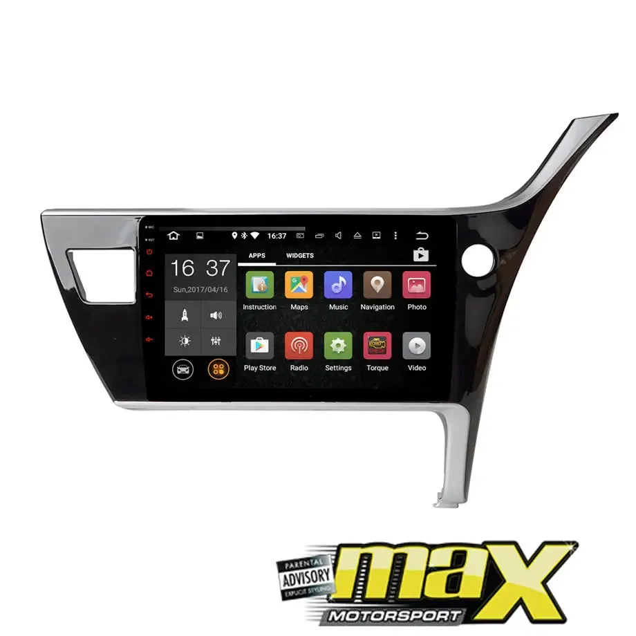 9 Inch Toyota Corolla (17-19) Android Entertainment & GPS System