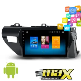 9 Inch Toyota Hilux (16-18) Android Entertainment & GPS System