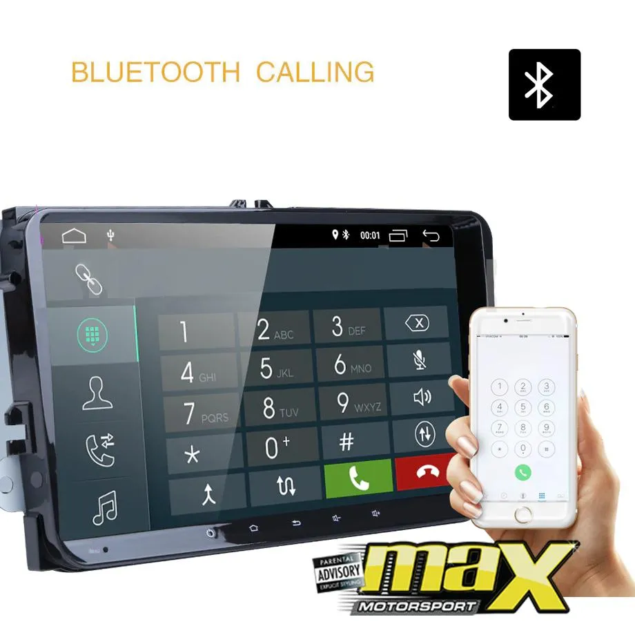 9 Inch VW Android Entertainment & GPS System