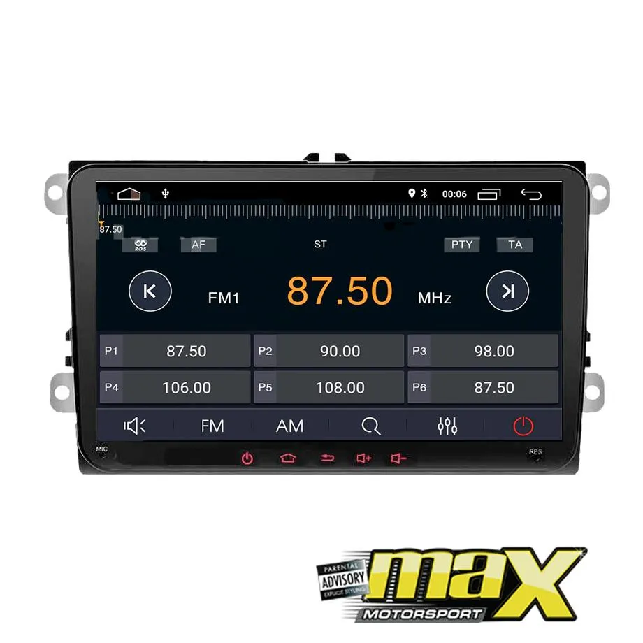 9 Inch VW Android Entertainment & GPS System