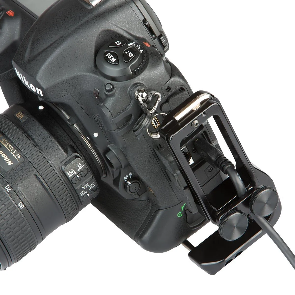 A10 Cable Port Snag Protector for L-Brackets, Handles, and Camera Accessories
