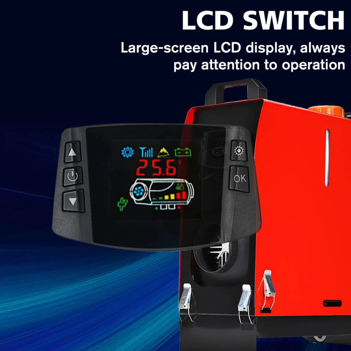 A17 LCD Switch Remote Control, Heater Accessories
