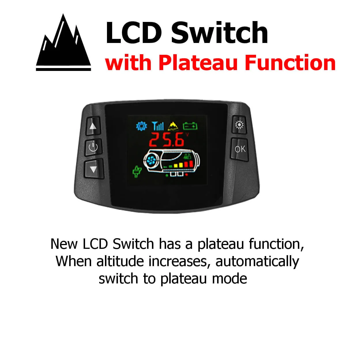 A17 LCD Switch Remote Control, Heater Accessories