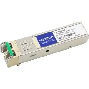 AddOn Accedian 7SP-000 Compatible TAA Compliant 1000Base-ZX SFP Transceiver (SMF, 1550nm, 50km, LC) 7SP-000-AO