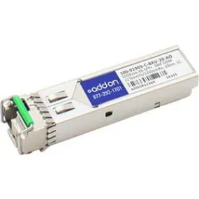 AddOn Calix 100-01903-C-BXU-20 Compatible TAA Compliant 10GBase-BX SFP  Transceiver (SMF, 1270nmTx/1330nmRx, 20km, LC, DOM) 100-01903-C-BXU-20-AO