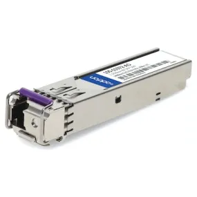 AddOn Calix 100-01972 Compatible TAA Compliant 2500Base-BX SFP Transceiver (SMF, 1490nmTx/1310nmRx, 20km, LC, Rugged) 100-01972-AO