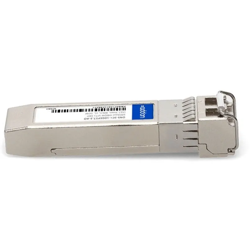 AddOn Cisco ONS ONS-SC -10GEP57.3 Compatible TAA Compliant 10GBase-DWDM 100GHz SFP  Transceiver (SMF, 1557.36nm, 80km, LC, DOM) ONS-SC -10GEP57.3-AO