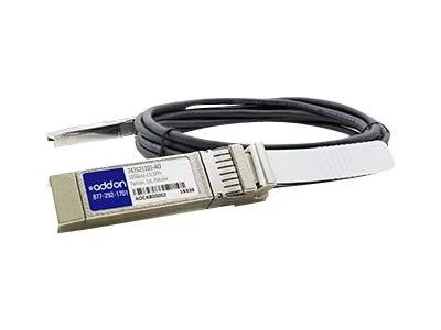 AddOn Molex 747521101 Compatible TAA Compliant 10GBase-CU SFP  to SFP  Direct Attach Cable (Passive Twinax, 1m) 747521101-AO