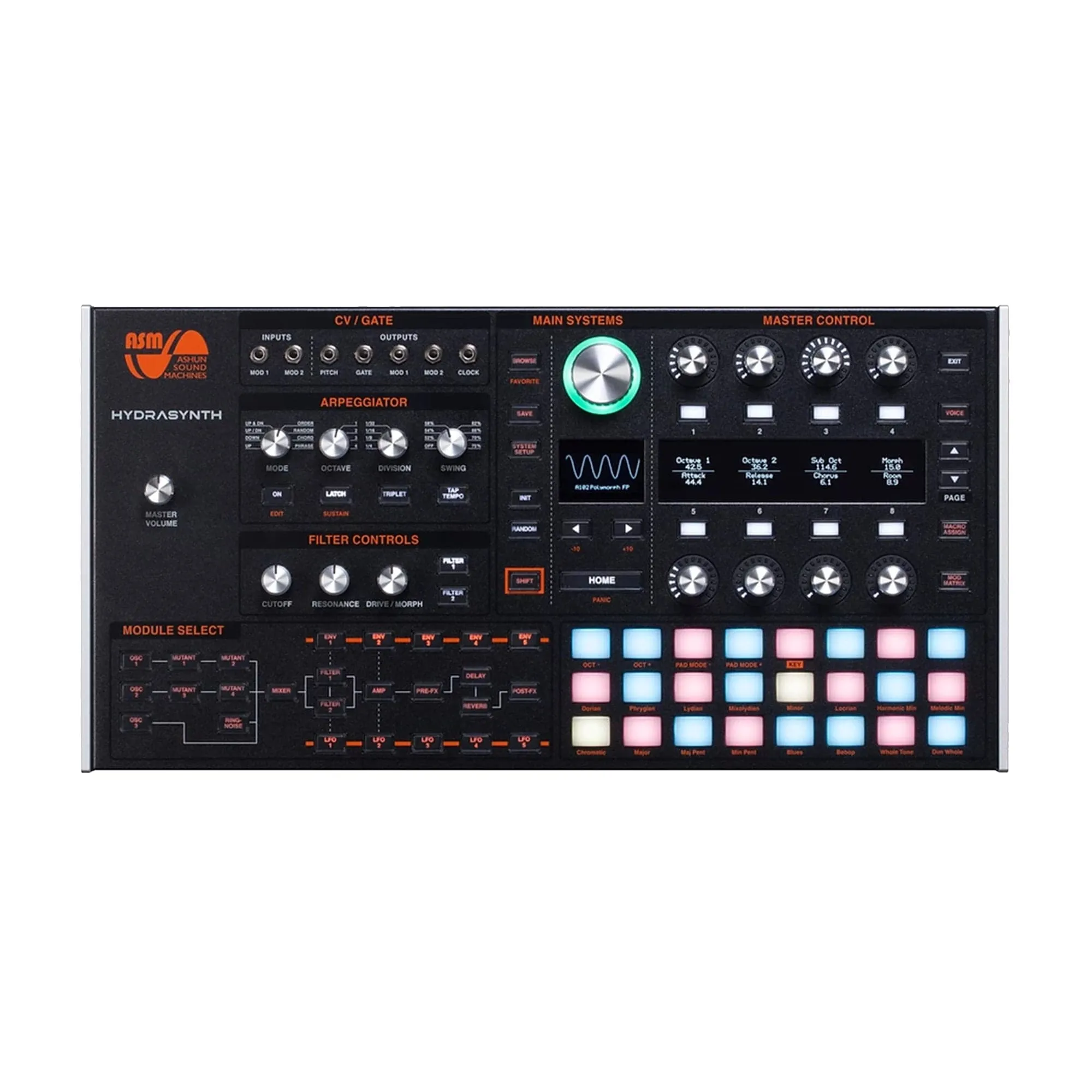 ASM Hydrasynth Digital Polyphonic Desktop Synthesizer