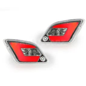 Backside Turn Signals Indicator POWER1 Clear | Vespa GTS Models 125-300cc (`03 - 22')
