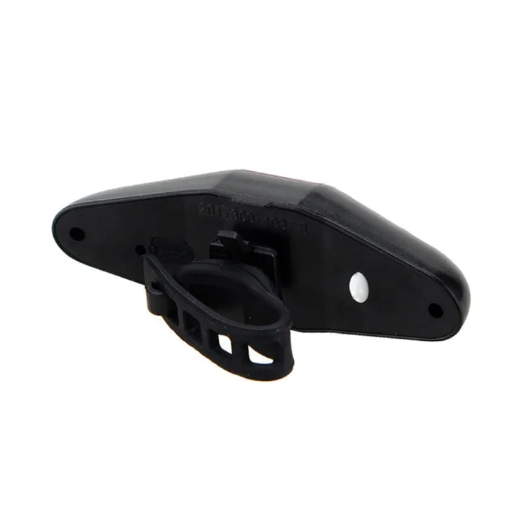 Bicycle Tail Light Intelligent Wireless Remote Control Turn Signal Warning Light(White)