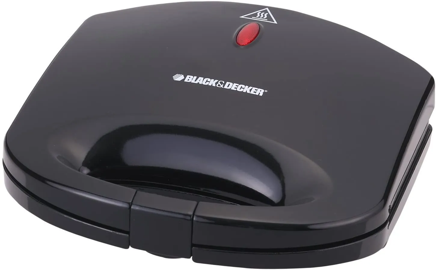 Black Decker, 600W 2 Slice Non-Stick Sandwich Maker, TS1000-B5