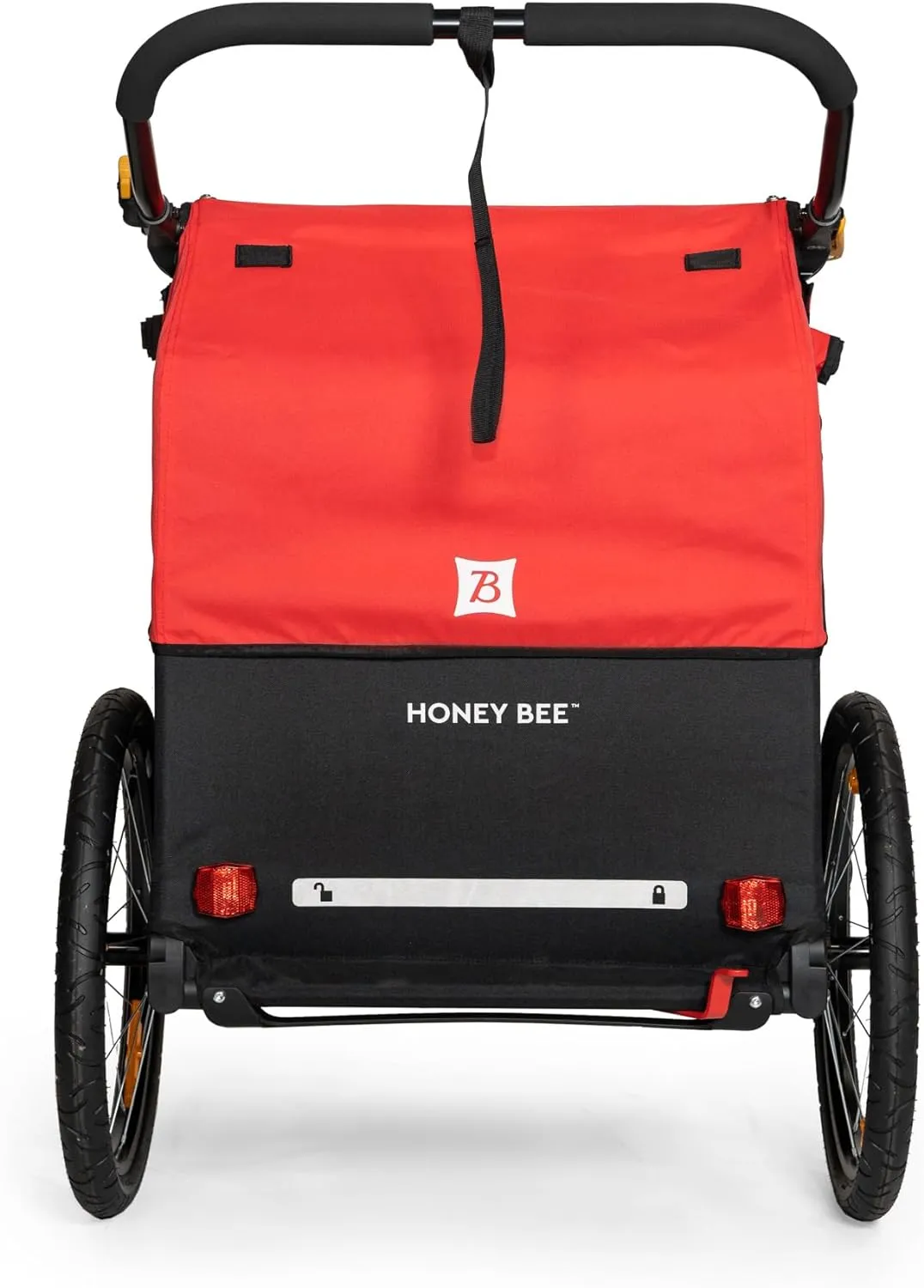 Burley Honey Bee 2 Seat Kids Bike Trailer and Stroller