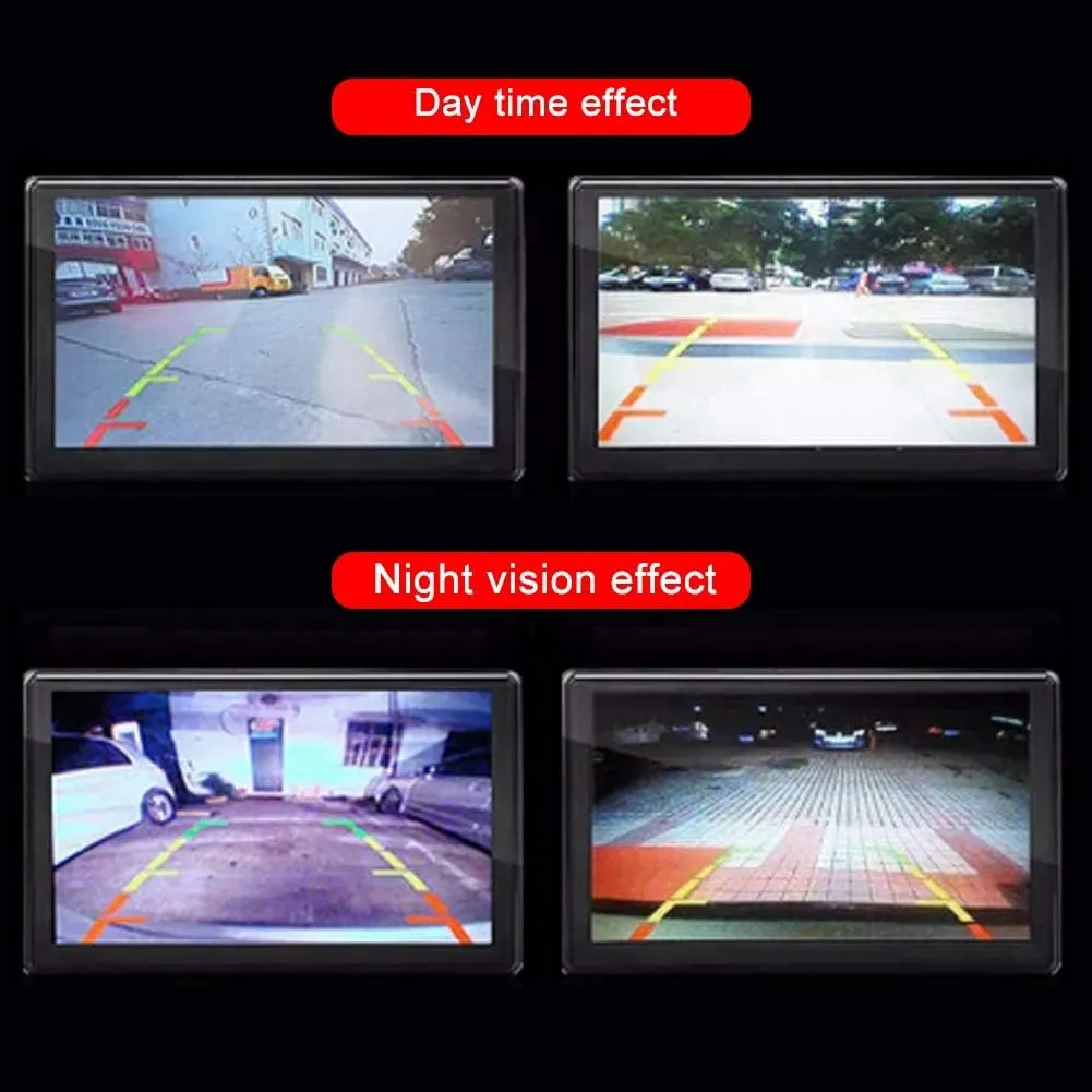 Car Aluminium Alloy License Plate With Camera And Parking Sensor