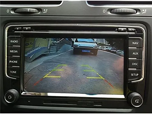 Car Aluminium Alloy License Plate With Camera And Parking Sensor