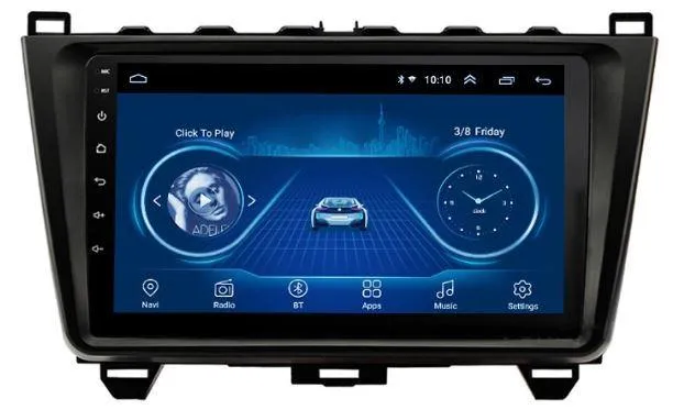 Car Dealz 9" Android 10.0 For Mazda 6 2008-2015 In Dash Plus OEM Fascia