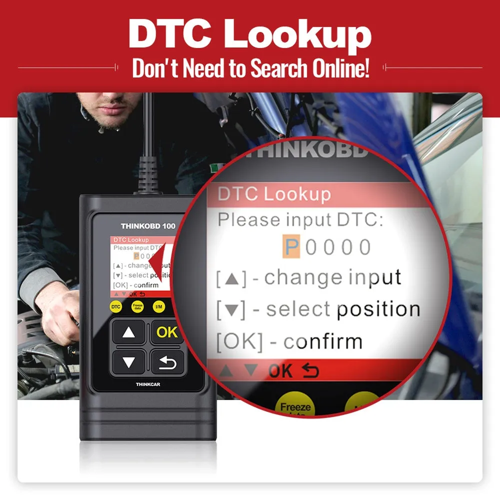 Car Engine Fault Diagnosis Instrument 100 Obd2 Multi-language