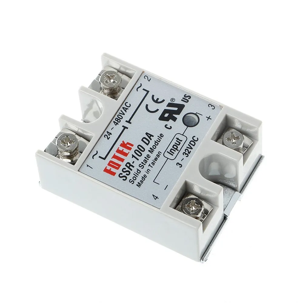 DC to AC SSR-100DA Solid State Relay Module 3-32VDC/24-380VAC 100A
