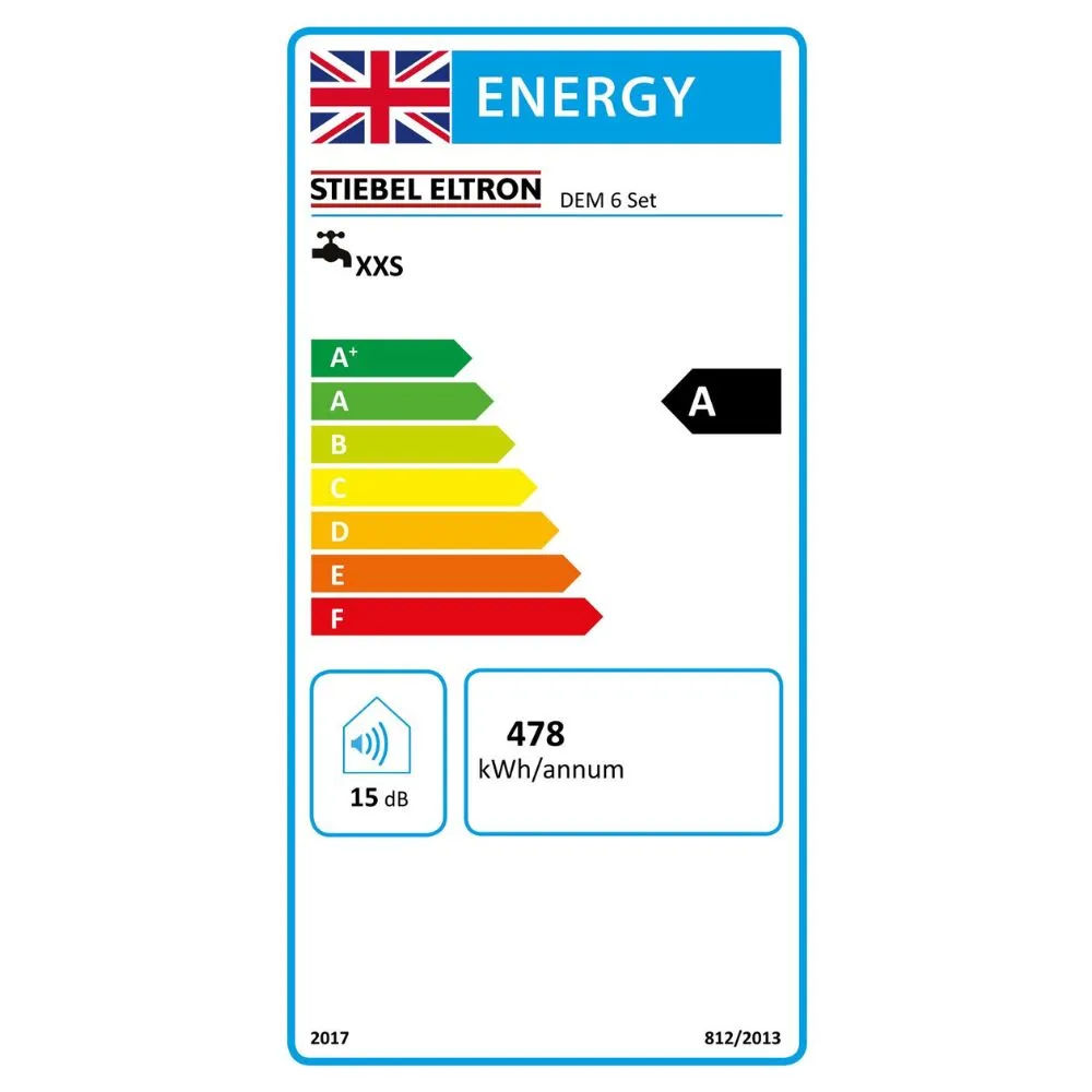 DEM 6 SET 5.7kW Under or Over Sink Mini Instantaneous Water Heater (236463)