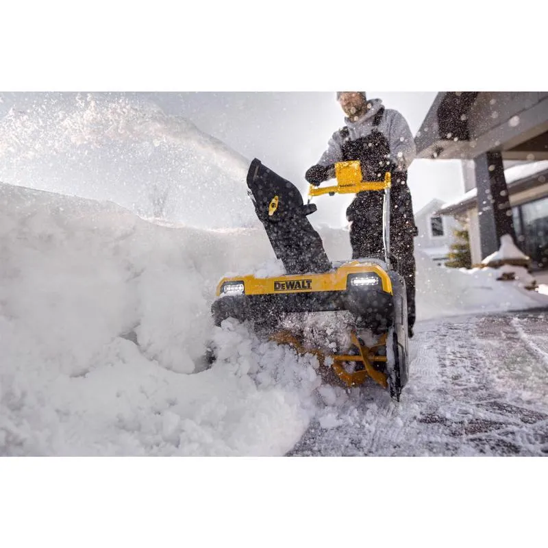 DEWALT 60V MAX FLEXVOLT DCSNP2142Y2 21 in. Single stage 60 V Battery Snow Blower Kit (Battery & Char