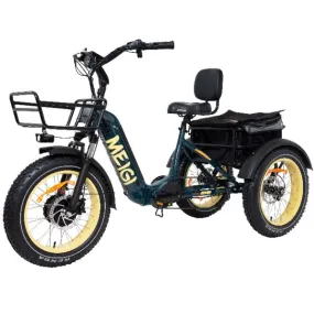 DWMeigi Silverado Fat Tire 48V/14Ah 750W Folding Electric Trike
