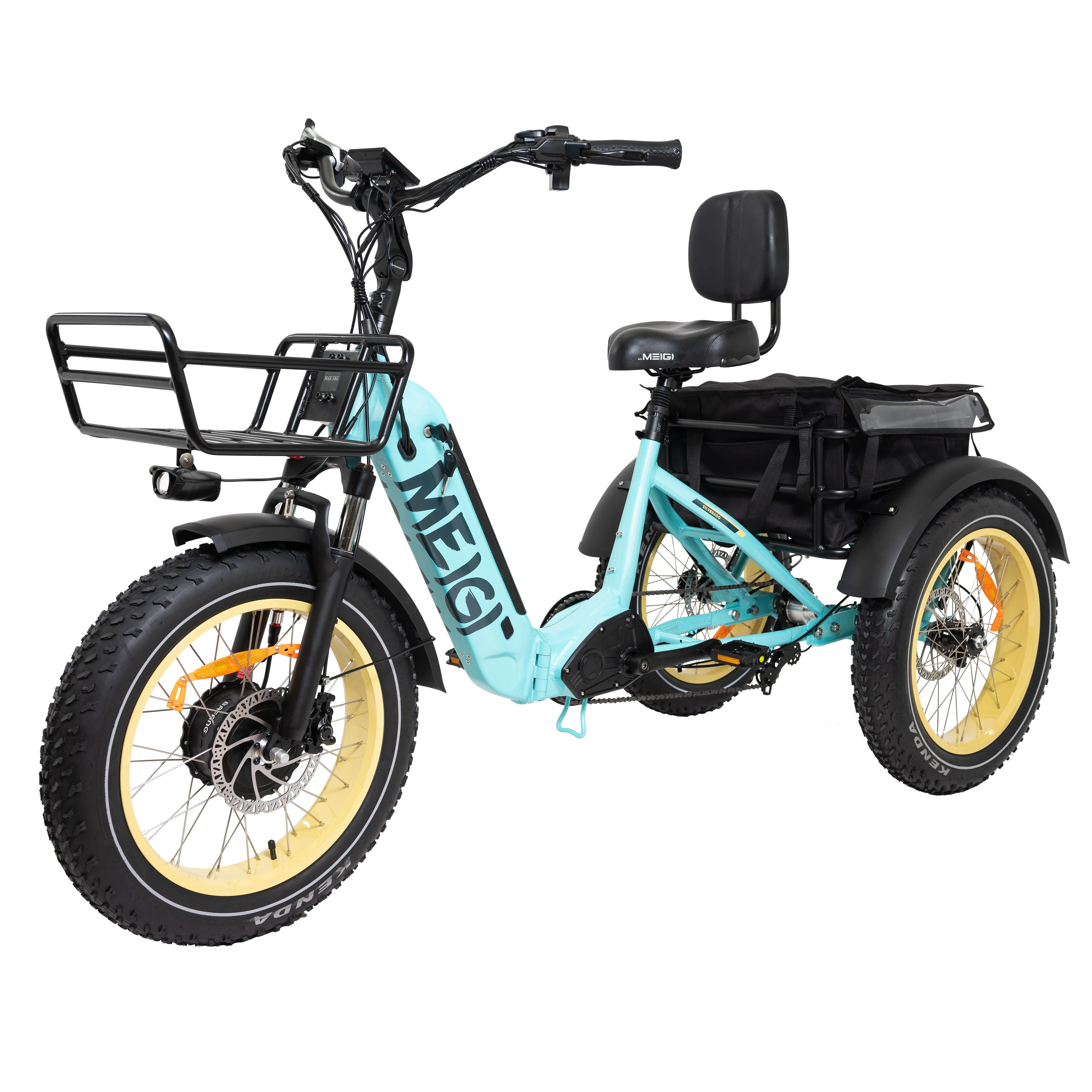 DWMeigi Silverado Fat Tire 48V/14Ah 750W Folding Electric Trike
