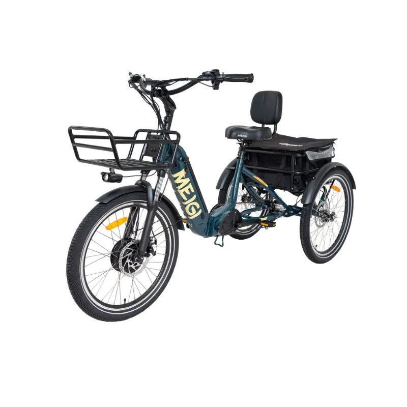 DWMeigi Silverado Folding Electric Tricycle, 48V/13Ah, 750W