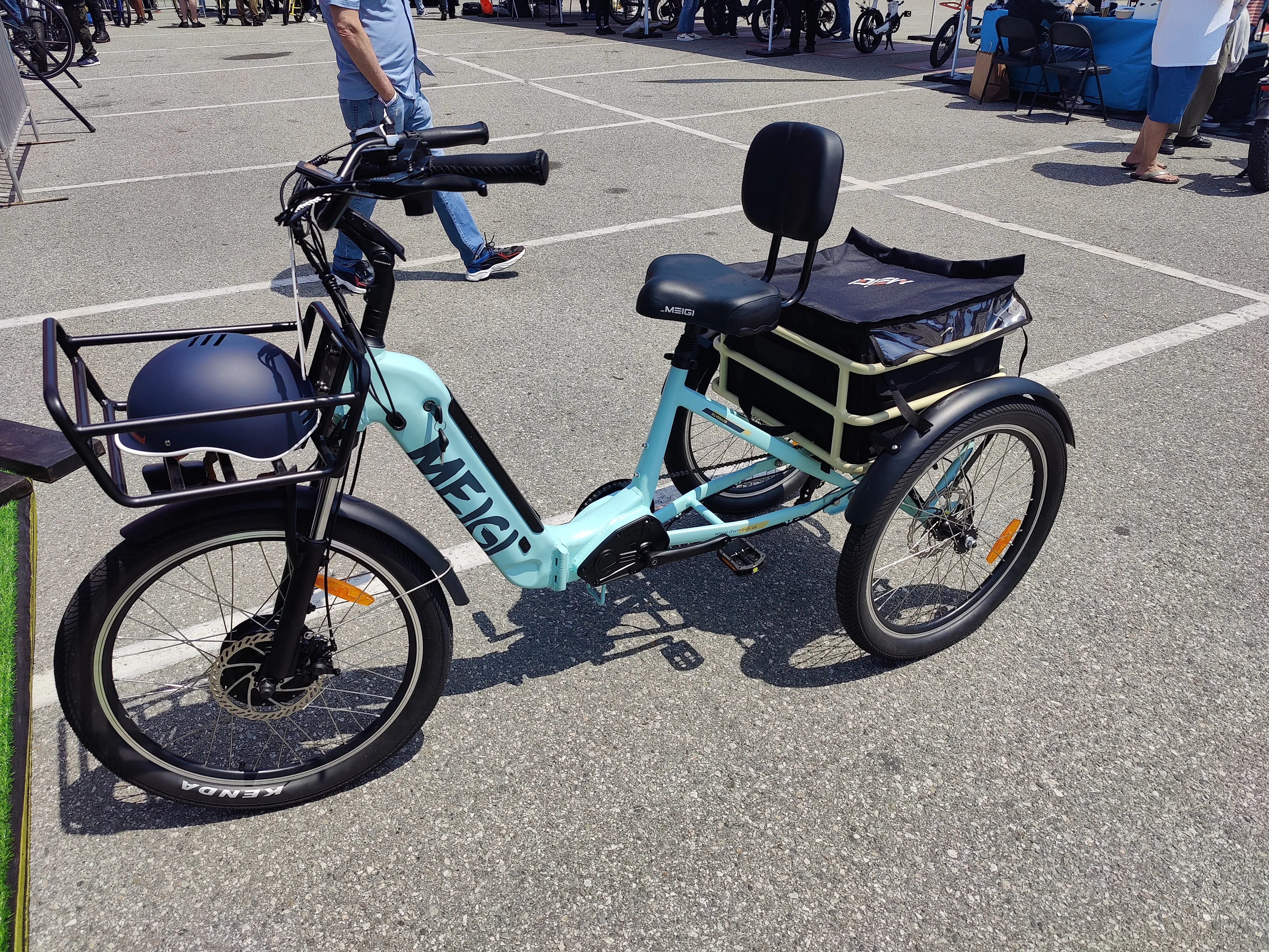 DWMEIGI Silverado HD MG2301 Folding Electric Tricycle