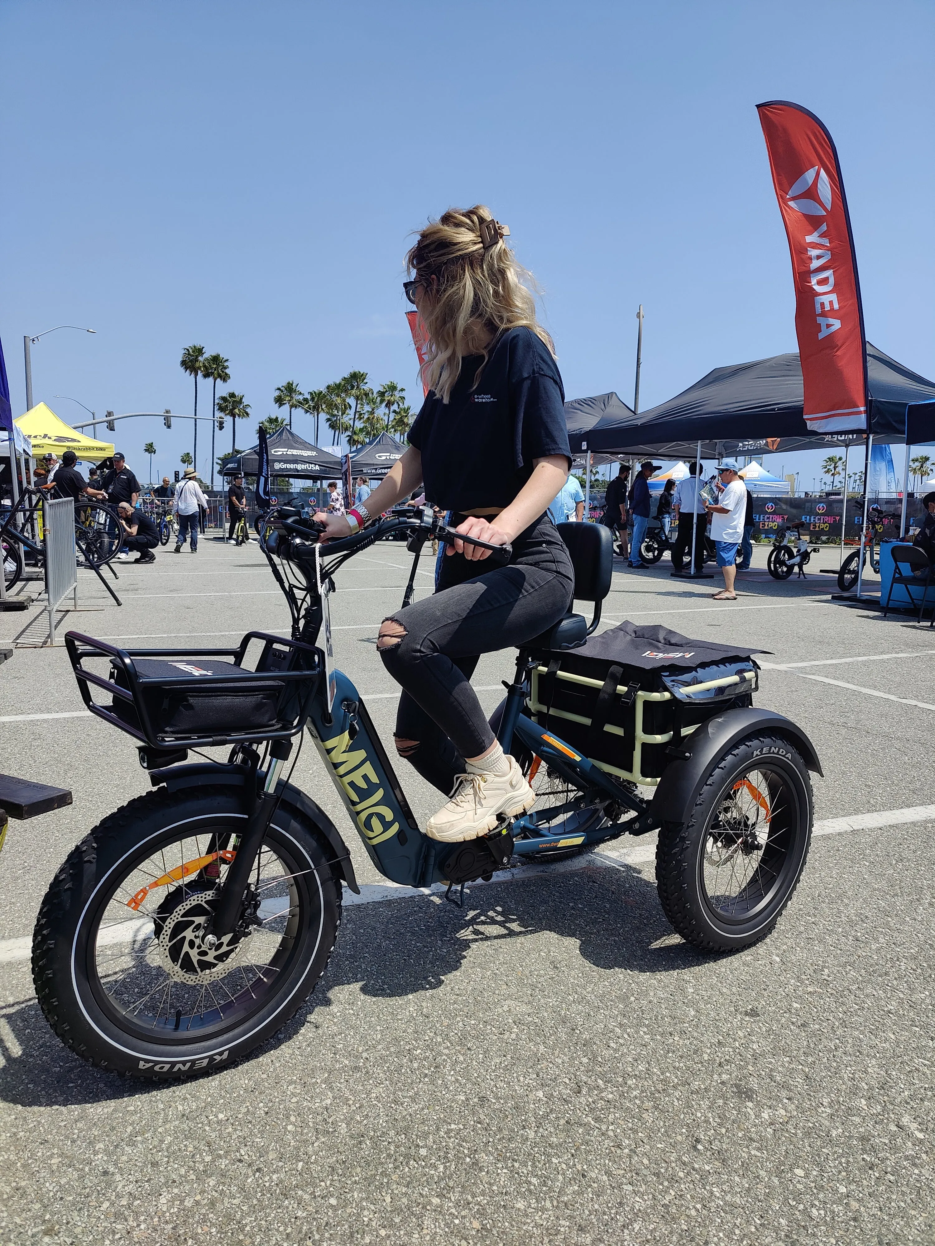 DWMEIGI Silverado HD MG2301 Folding Electric Tricycle
