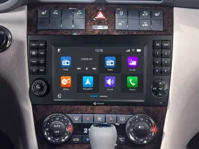 Dynavin 8 Pro Radio Navigation Mercedes C-Class W203 w/ Premium Audio (04-07) 7" Touchscreen Android Auto / Apple Carplay