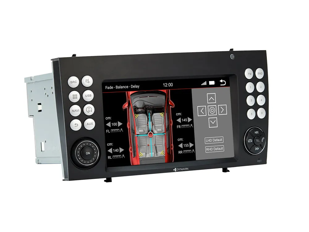 Dynavin 9 Pro Radio Navigation Mercedes SLK (04-10) 7" Touchscreen Android Auto / Apple Carplay