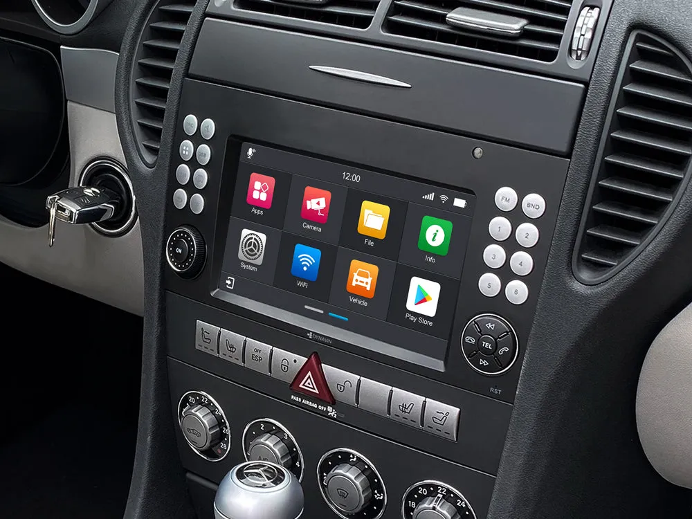 Dynavin 9 Pro Radio Navigation Mercedes SLK (04-10) 7" Touchscreen Android Auto / Apple Carplay